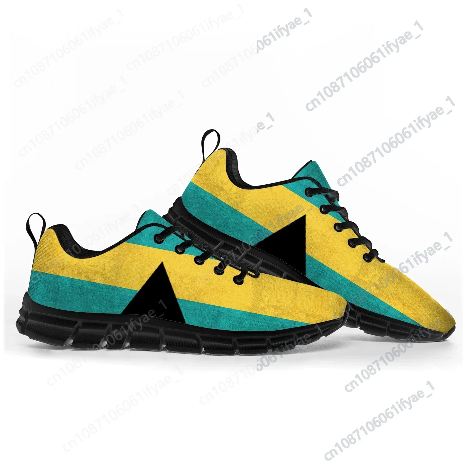 Bahamian Vlag Sportschoenen Heren Vrouwen Tiener Kinderen Sneakers Bahamas Casual Custom Hoge Kwaliteit Paar Schoenen