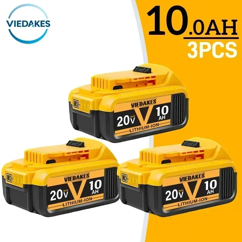 Origineel voor DEWALT 20V batterij 12Ah Hoge Capaciteit, voor DCB609 DCB606 DCB205 DCB206 DCB209 DCB182 20V Elektrisch Gereedschap