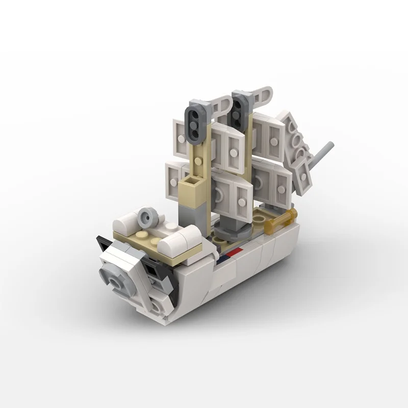ตัวต่อ MOC 106 ชิ้น เรือใบสองเสา The ReBrig Creator 3 1ed ของขวัญคริสต์มาส ชุดตัวต่อ DIY ของเล่นเด็ก ของขวัญวันเกิด