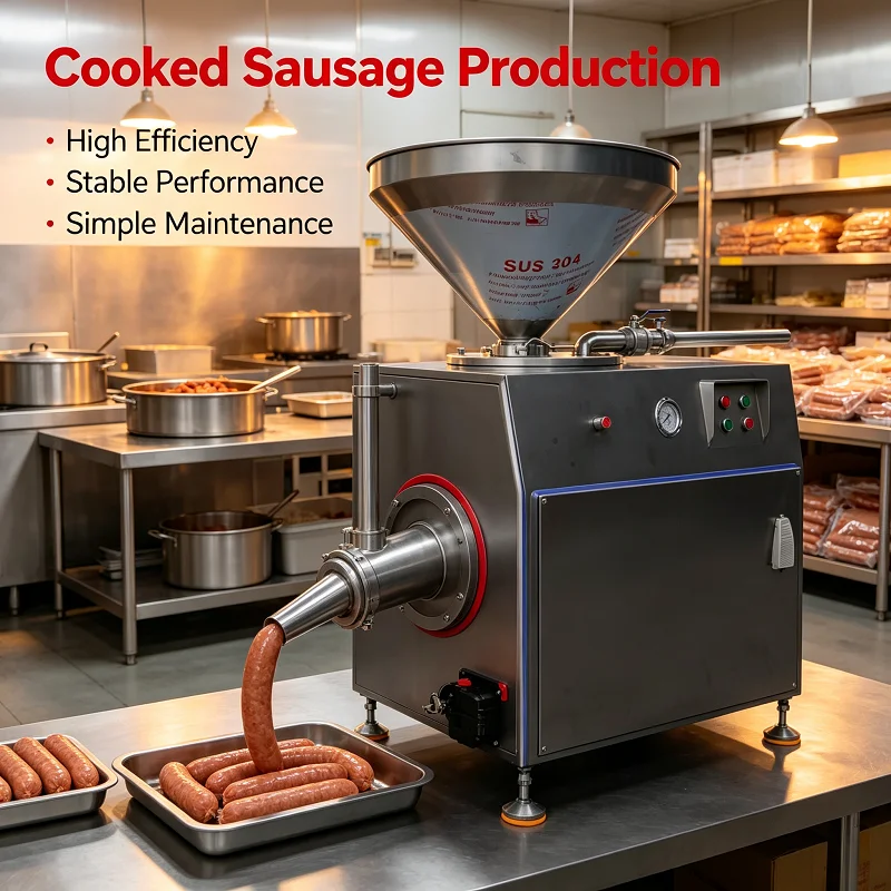 Sausage Filling Machine Small Electric Stuffer Easy Setup Splash Proof for Home Sausage Maker Beginner