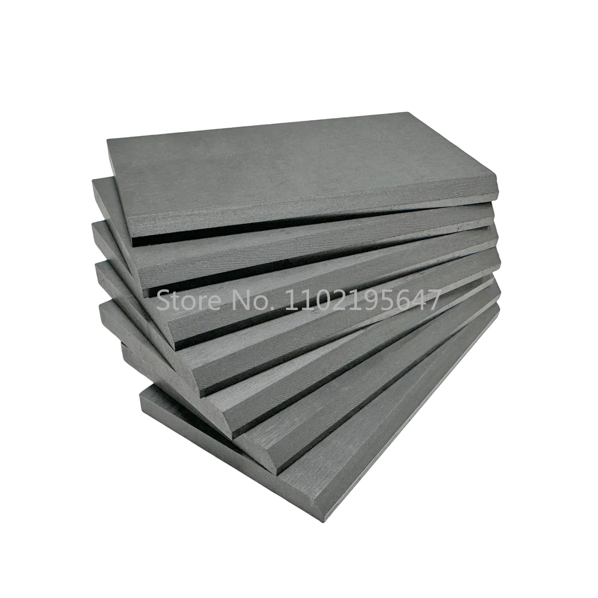 7Pcs Carbon Vane 63*35.5*4 mm Graphite Vane For Vacuum Pump Air Pump Carbon Sheet Compressor Blade VT4.16