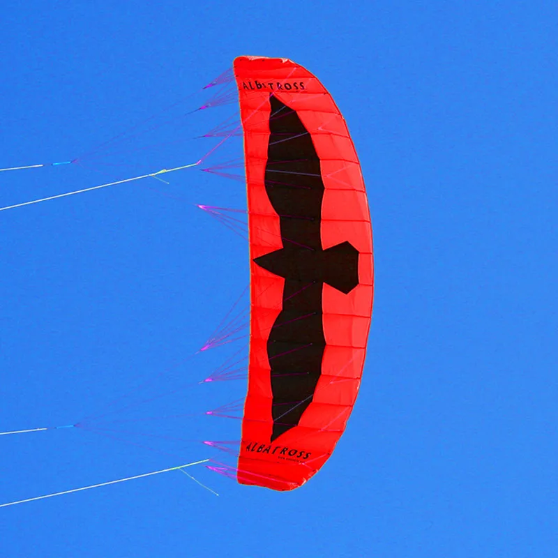 Grand cerf-volant électrique quad line de 5 m2, pour adultes, planche à cerf-volant parafoil, rebond d'air, cerf-volant professionnel, jeux de plein air, cerf-volant amusant pour adultes