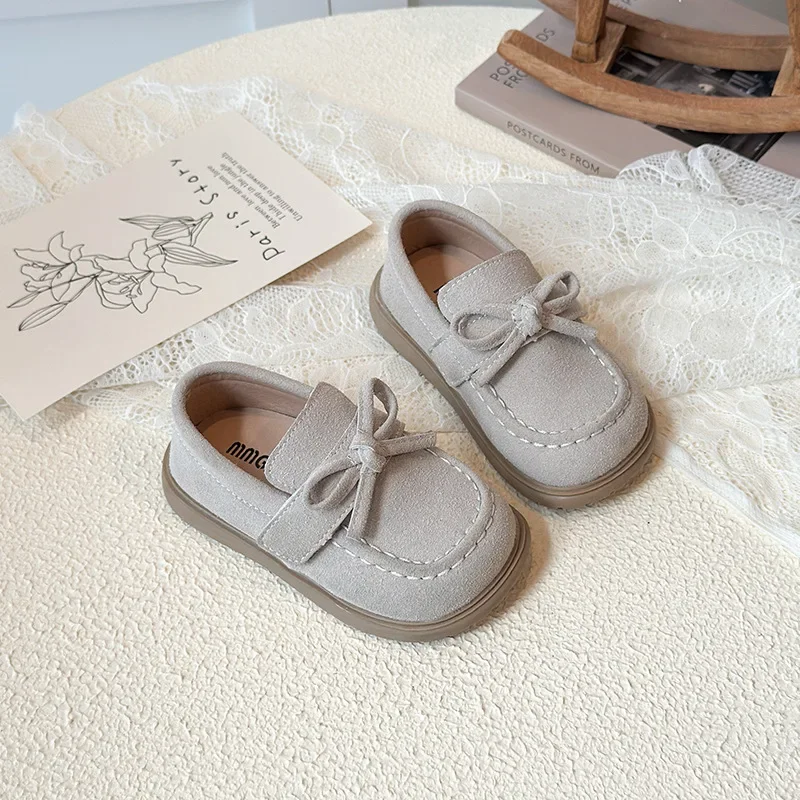 

Children Casual Shoes for Girls Boys 2025 Autumn New Fashion Korean Style Soft Bottom Anti-slippery Versatile Simple Singe Shoes