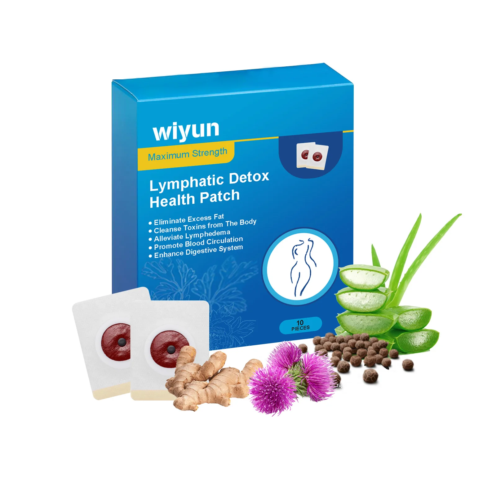 

Wiyun Body Care Patch Gentle Maintenance Of The Body Light Moisturizing Skin Show A Beautiful Body 3pcs