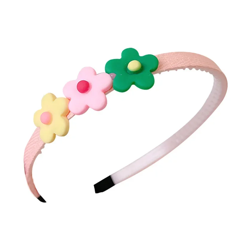 2021 Korean Children\'s Hair Accessories Cute Super Cute Princess Hair Hoop Girl Baby Headband Girl Anti Slip Hairpin Headdress