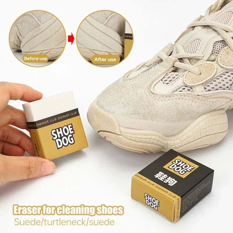 

1Pcs Shoes Eraser Portable Suede Sheepskin Matte Leather Fabric Care Shoes Cleaning Leather Cleaner Rubber Block Shoe Brush