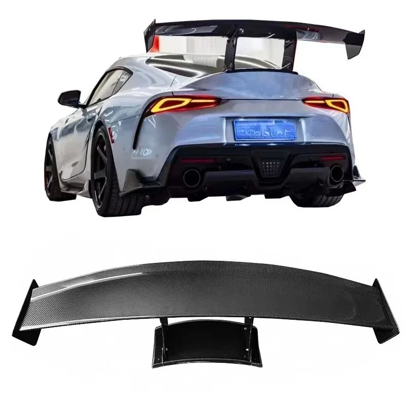

Wholesale Carbon Fiber Car Accessoris Rear Trunk Wing for Gr Supra A90 A91 Mk5 Tail Wing Rear Spoiler Lip Wings