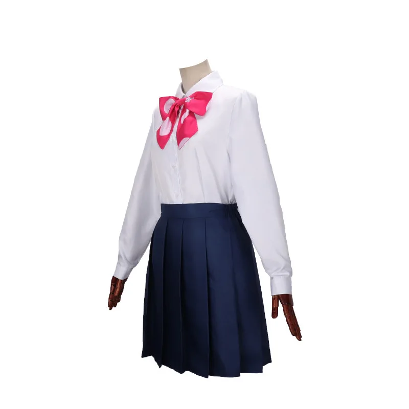 Japanese Anime Bocchi the Rock Cosplay Costume Clothes Wig Goto Hitori Yamada Ryo Ijichi Nijika Kita Ikuyo School Uniform Woman