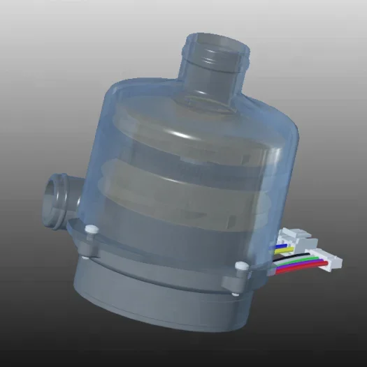 2026 48V Centrifugal Mini air Blower Fan for Medical and Industrial Equipment Exhaust Ventilation Fan with driver view 4
