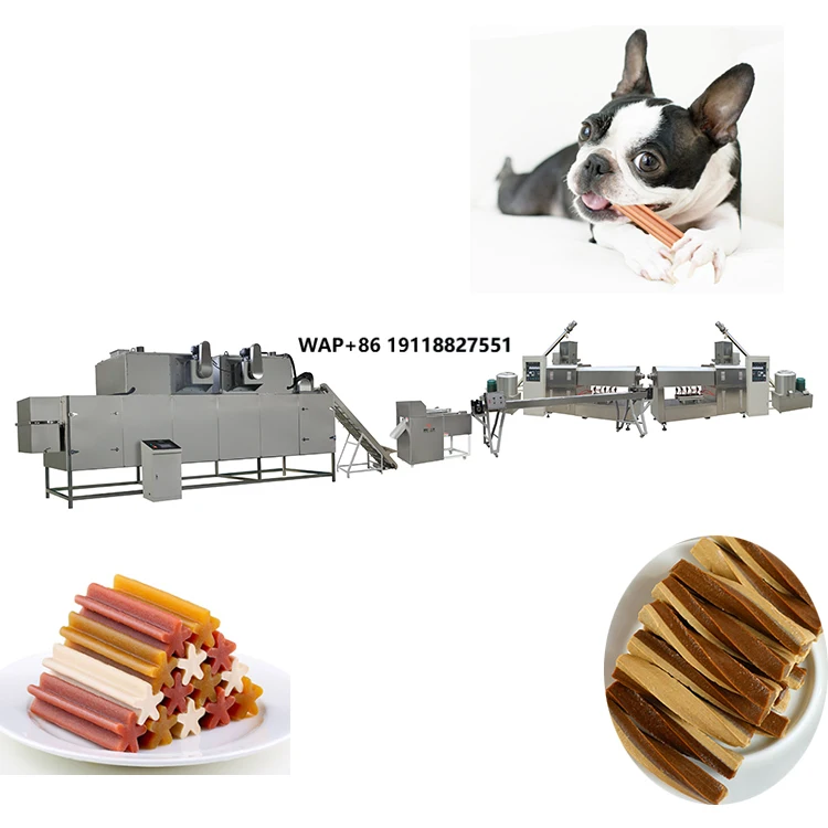 

High Efficiency Pet Food Processing Machines Raw Fish Meat SoftPet TreatsCare Pellet Extruder Automated Easy Operation