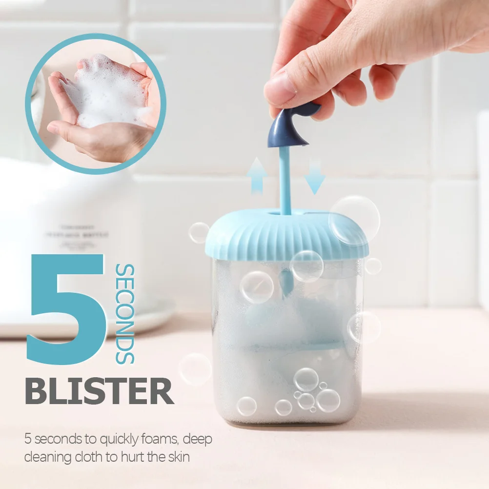 2 uds fabricante de espumas faciales herramienta de burbujeo Manual para champú jabón Gel botella de espuma portátil cuidado de la piel limpieza burbujeador viaje