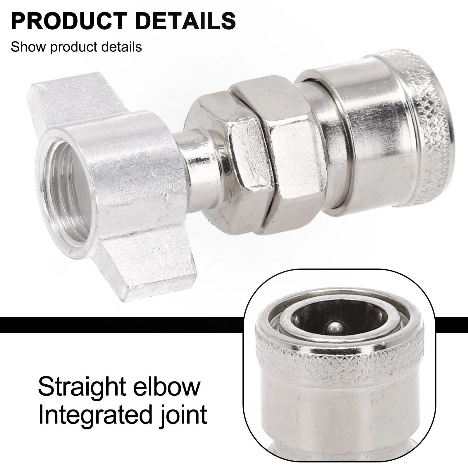 Clean Environment Fast Connection Straight Elbow Connector Reliable Connection Premium Materials Efficient Dust Control