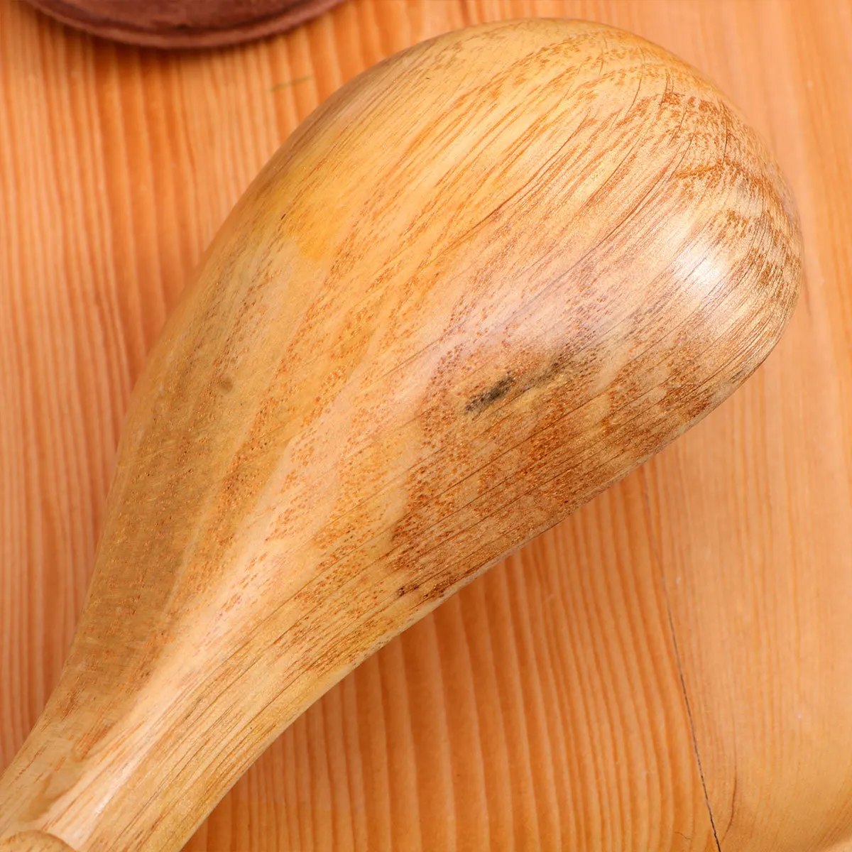 

Hot Resistant Solid Wooden Simulated Bamboo Long Handle Cooking Spoon Kitchen Utensil Porridge Soup Long Handle Bamboo Spoon