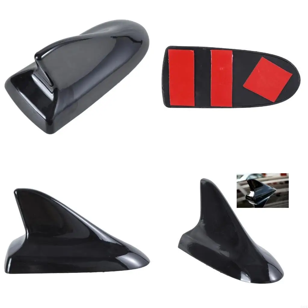 6XDF Shark Fin Antenna Roof Aerial Universal Black Car SUV Decor for Buick Dumm