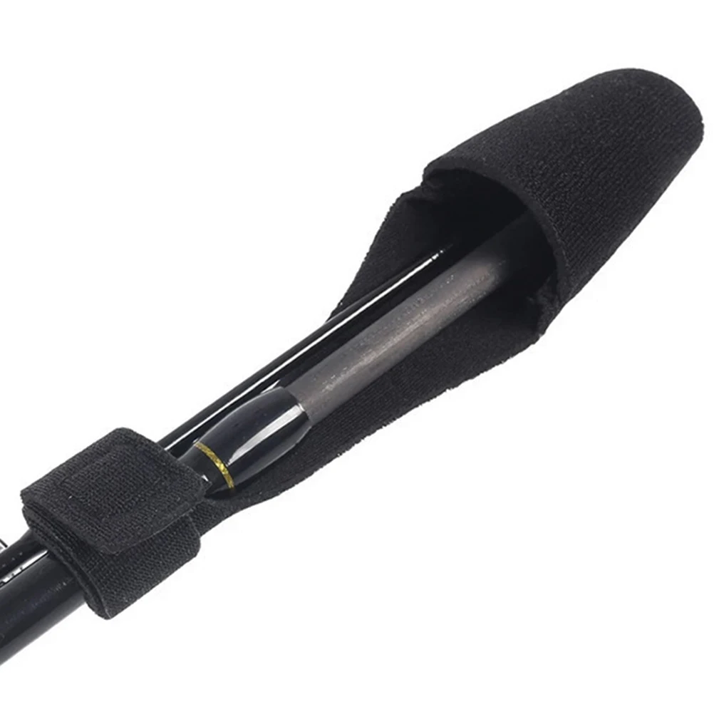 

1 Set Neoprene Fishing Rod Flexible Sleeve For Angling Pole Stick Tip Reusable Outdoor Fishing Supplies Tools Rod
