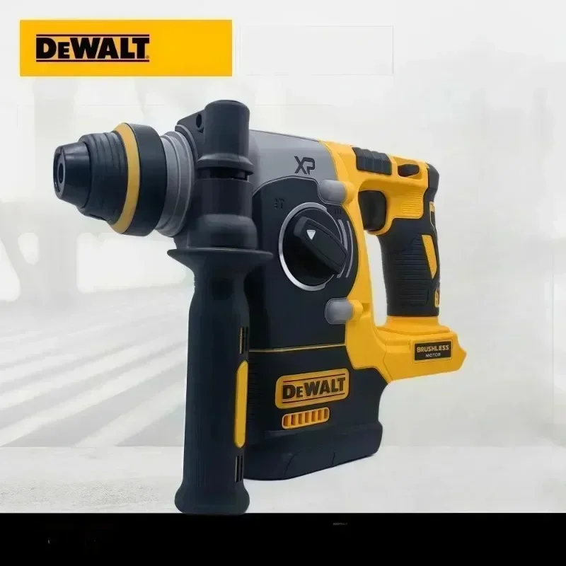 DEWALT Brushless Rotary Hammer, 2.1J Impact Energy 6.0Ah Battery, 360° Handle for Concrete Brick Stone Drilling