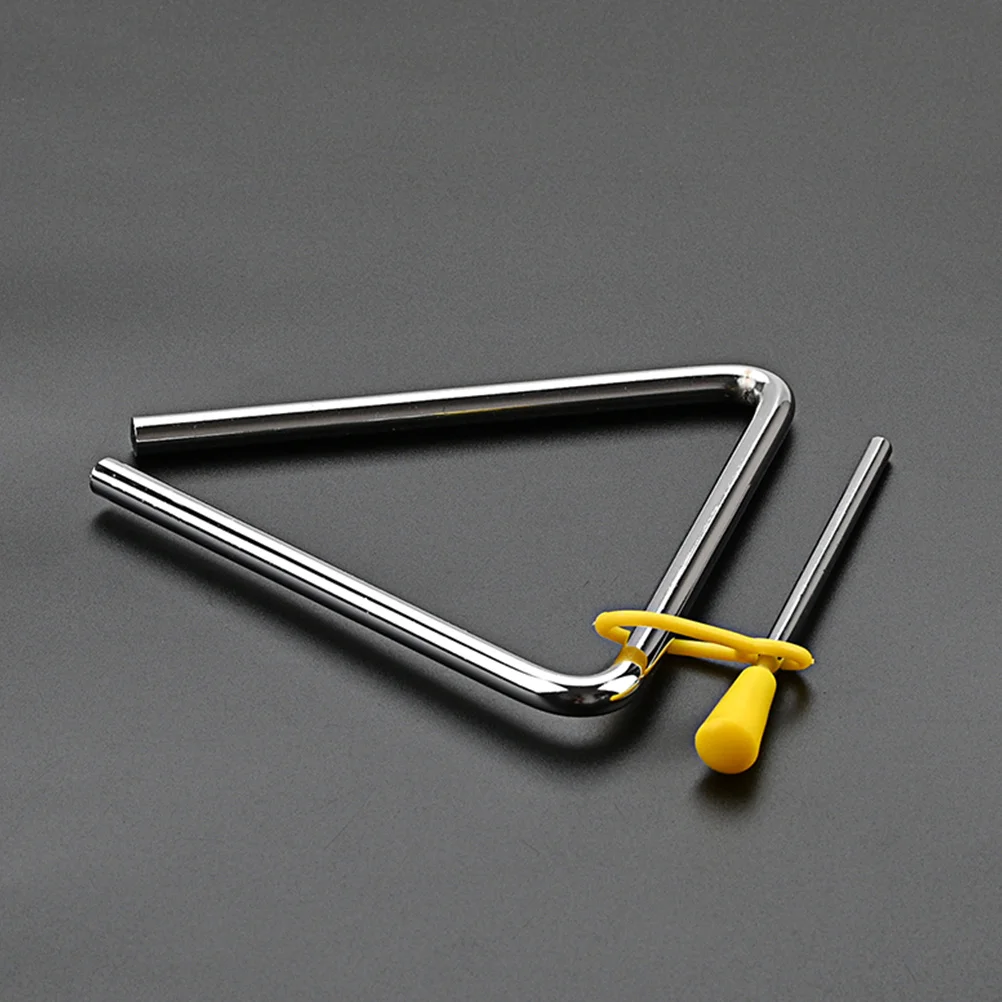 

Triangle Bell Easy-to-use Instrument Kids Musical Instruments Interactive Toy Percussion for Toddlers Metal