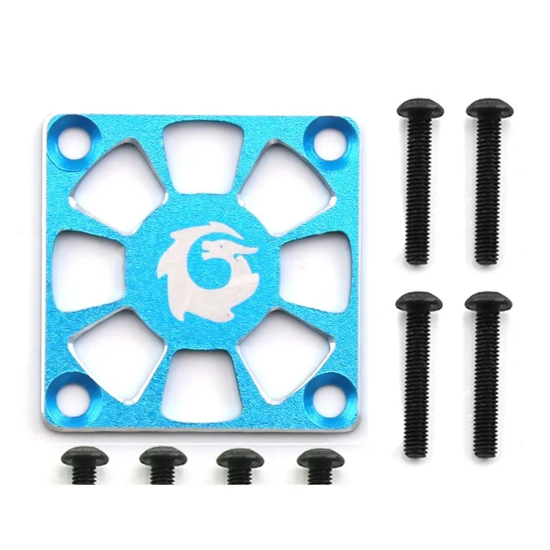 Aluminum Alloy Cooling Fan Cover 30x30mm For RC Motor ESC Electric Regulating Fan Protection Cover