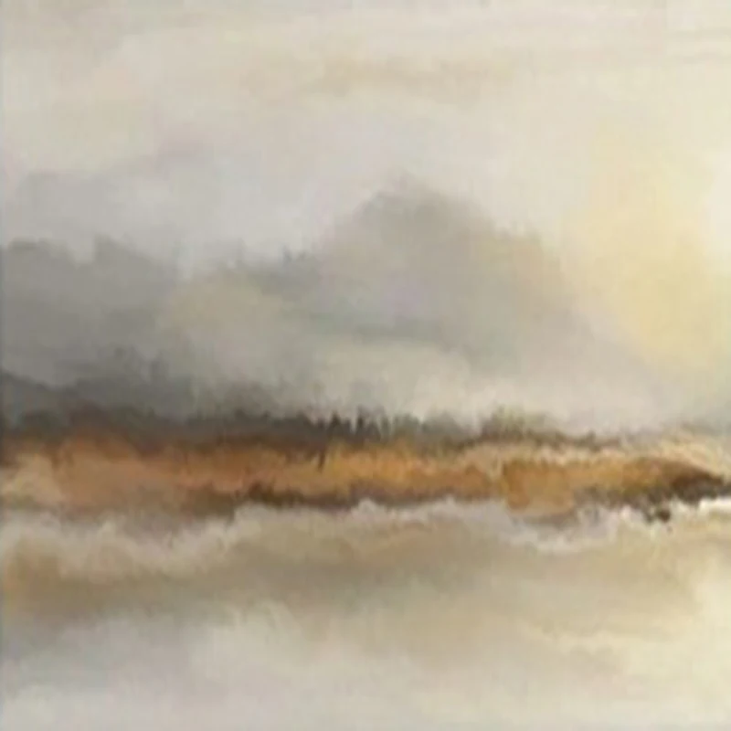 MU7776 Mural Wallpaper 3D Hand-painted Oil Painting Landscape Abstract Chinese Style Wall Painting Living Room Bedroom Home Deco