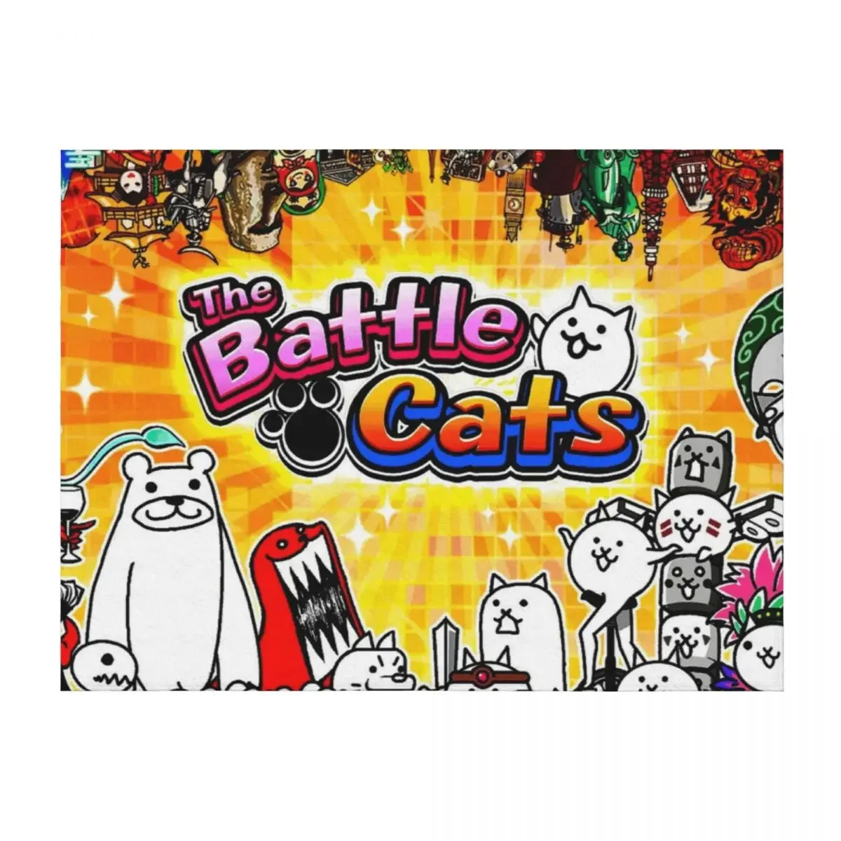

Battle Cats Throw Blanket Thin Extra Large Throw For Sofa Thin Decorative Beds Blankets