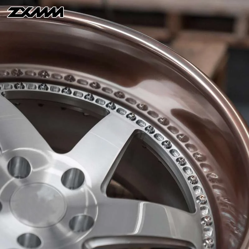 ZXMM 2-pcs Silver Aluminum Alloy Wheels 19 20 21 22 24 26 Inch Wheels  5x114.3 5x112 5x130 Car Wheel Rays Shape
