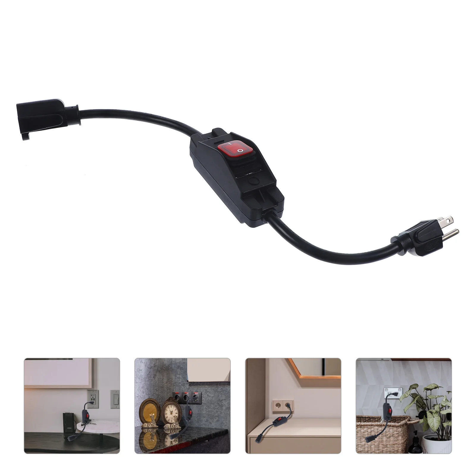 

Waterproof On Off For Outdoor With Inline Power Control Us Plug Short 3 Prong Extension Rocker Switch Electrical Appliance Cord