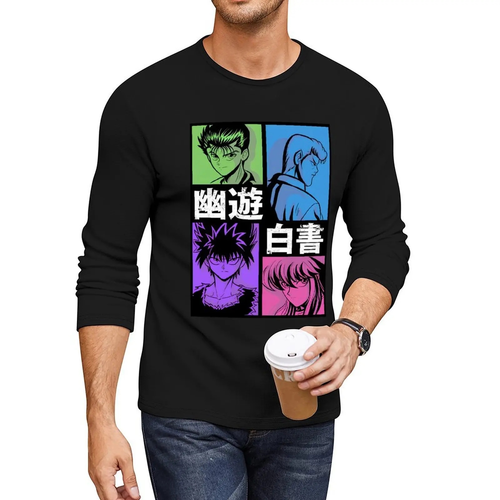 

Yu Yu Hakusho Long T-Shirt new edition t shirt plus size t shirts vintage t shirt man clothes mens graphic t-shirts big and tall