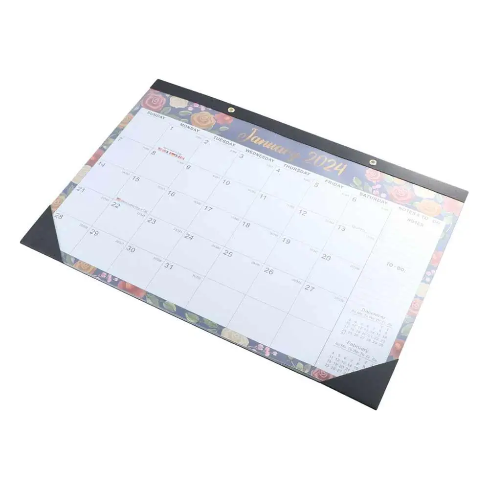 

Daily Planner 2024 Wall Calendar 18 Months Office Stationery English Calendar Weekly Schedule Paper Stationery Supplies