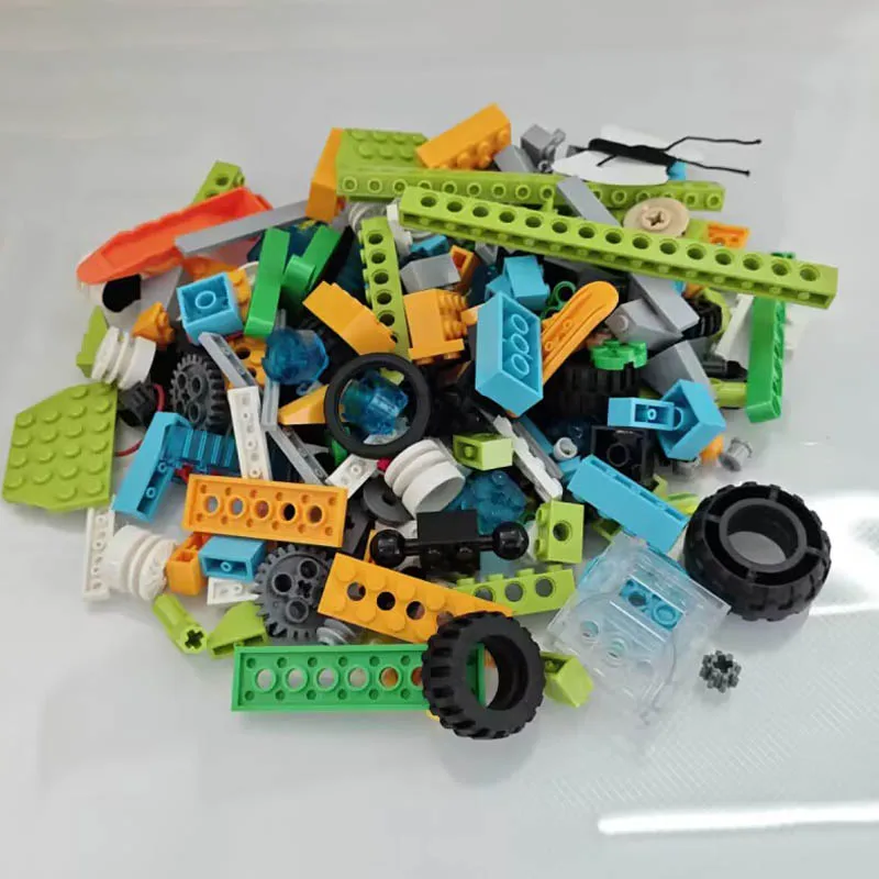 

276 шт. WeDo 2,0, набор деталей для строительных блоков, подходит для 45300 Core Set MOC, технические запасные кирпичи, образовательный набор, игрушки «сделай сам», подарки