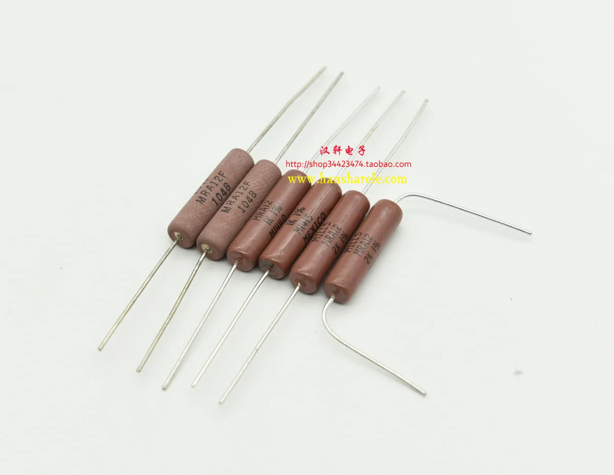 USA Mills MRA12 12W Non-Inductive Audio Resistor 120R 820R 2.2K 100K