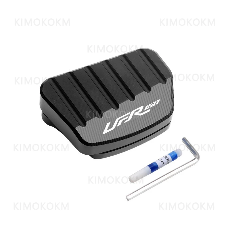Suitable for Haojue UFR150 Foot Brace Enlarged Base Modificationaluminum Alloy Anti Slip Middle Brace Enlarged Pad Accessories.