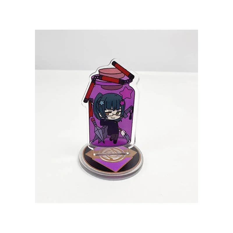 6CM nowe Anime figurka Jujutsu Kaisen akrylowy stojak Gojo Satoru Nanami Mini Model ozdoba plecak zabawka z wisiorkiem prezent