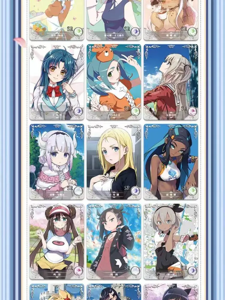 2023 New Goddess Story Ns1m11 Collection Cards Promo Packs Tcg Booster Box Bikini Rare Anime Table Playing Game Board Cards