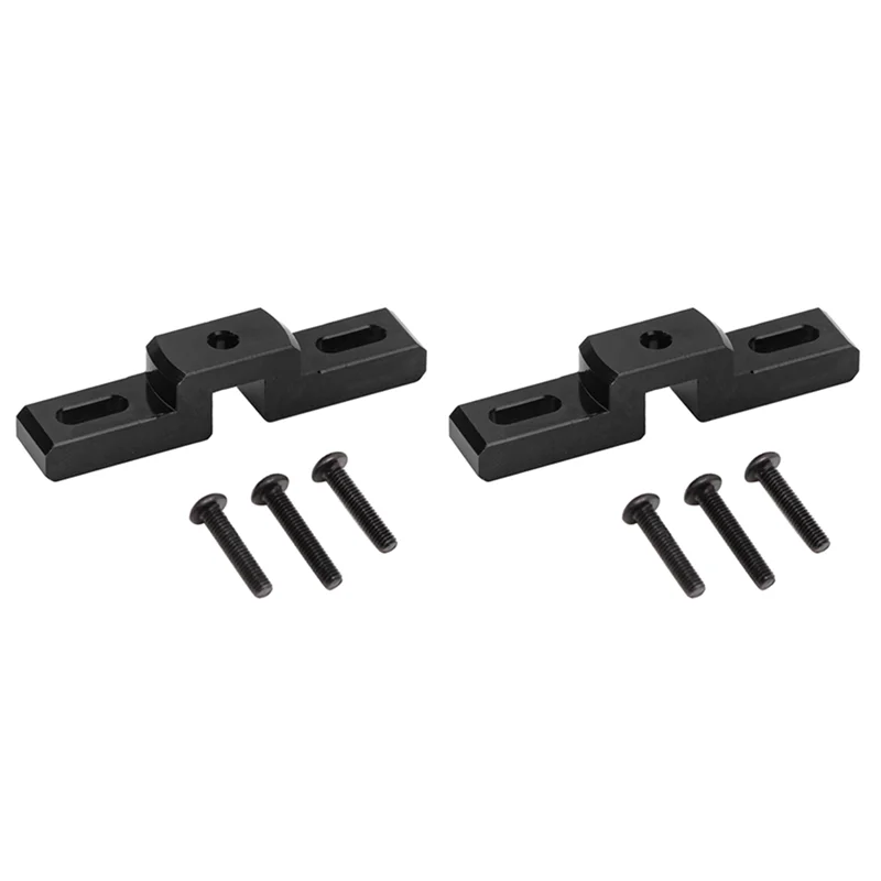 AS96-2X 금속 트레일러 견인 후크 마운트 1/10 YK4102 1/8 YK4082 Yikong RC 크롤러 자동차 업그레이드 부품 액세서리