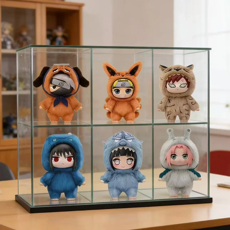 2026 caliente nuevo genuino Naruto EAKI Linda bestia fiesta Sasuke vinilo Linda caja ciega de felpa figura colgante regalo