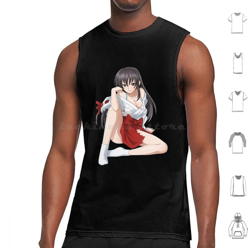 High School Dxd Tank Tops Vest Sleeveless Anime Rias High School Dxd Highschool Dxd Dxd Koneko Rias Gremory Girl Manga