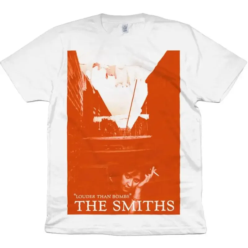 The Smiths Louder Than s 1987 Promo Organic T Shirt Morrissey