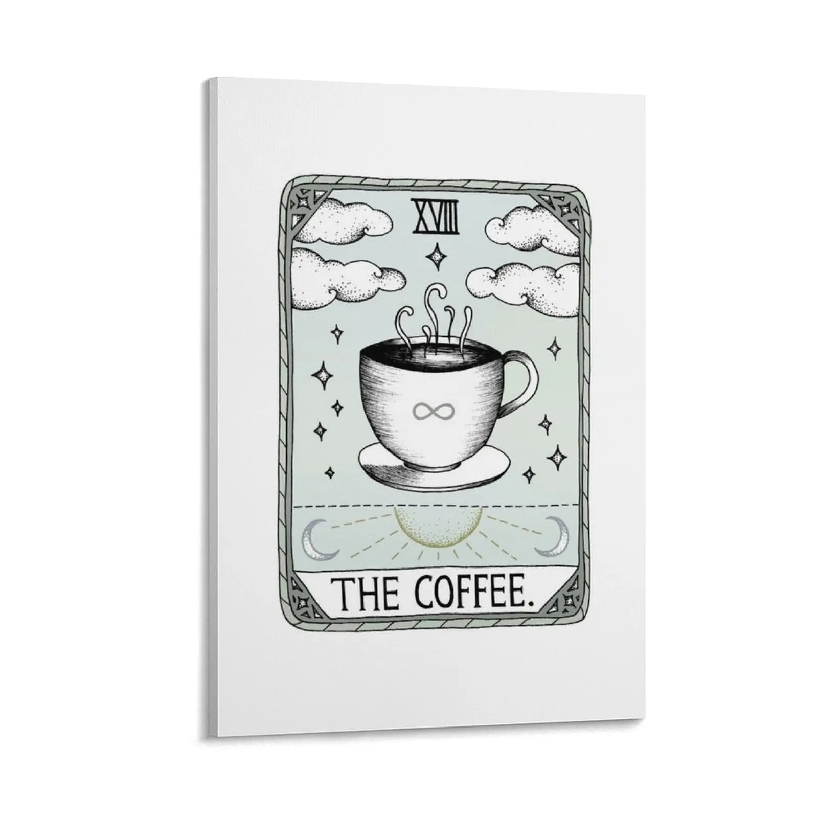 

The Coffee Canvas Painting decorative frames wall room home decors accessories