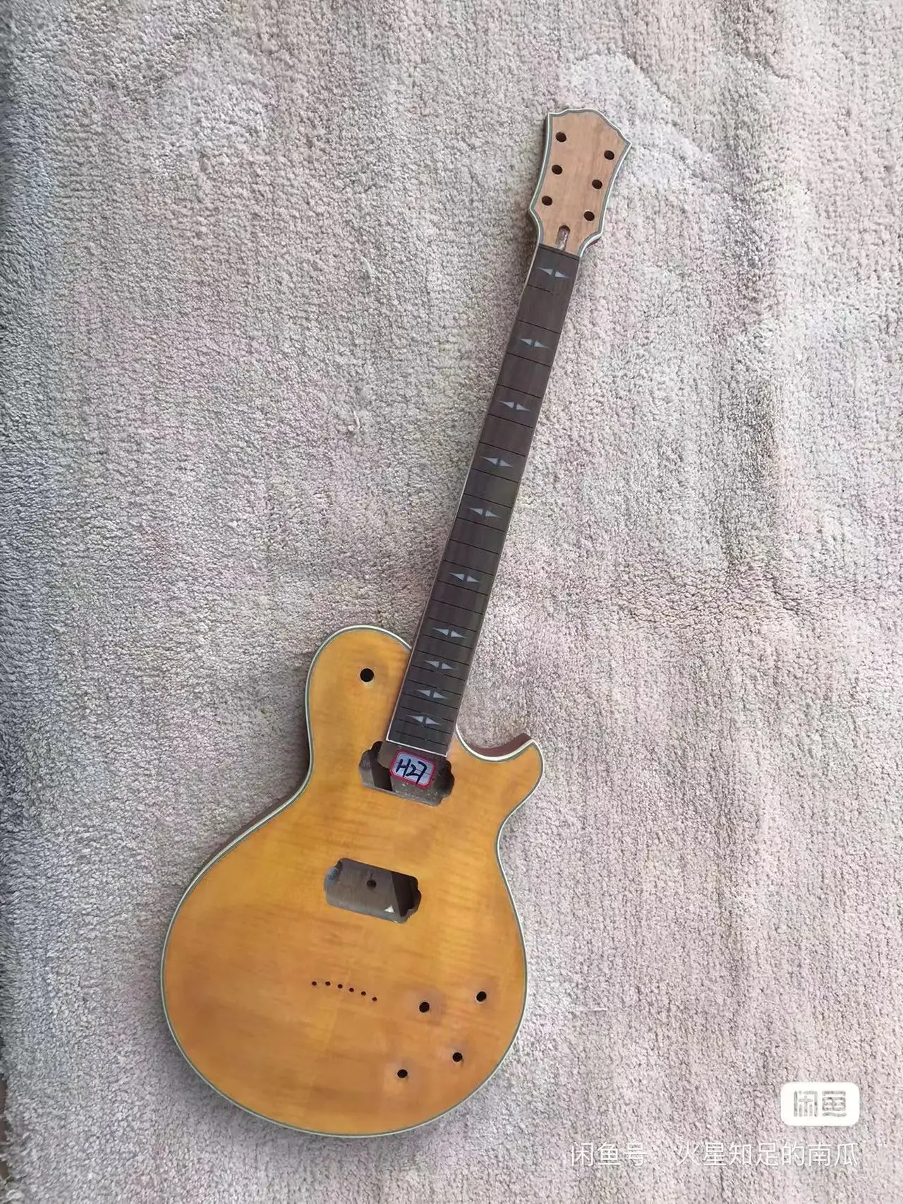 DIY (Not New) MK Custom 6 Strings Electric Guitar without Hardwares in Stock Discount Free Shipping