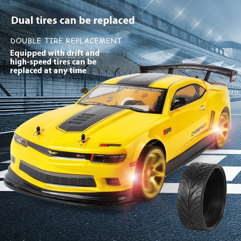 1: 10 70km/H Or 40km/H Remote-Controlled Drifting Car For Boys Anti-Collision Racing Off-Road Racing Four-Wheel Drive Remote-Con