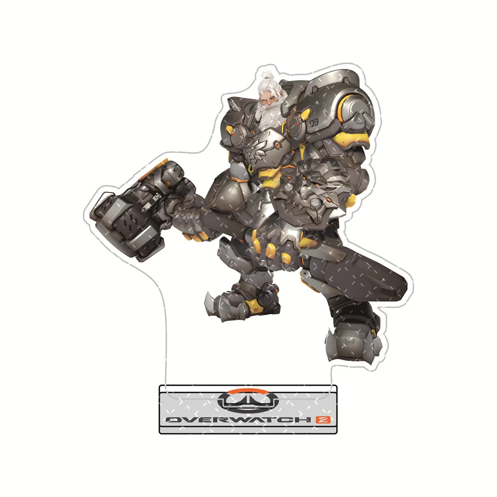 Overwatch 2 15cm Acrylic Stand Figures Genji, Hanzo, D.Va & More Popular Heroes Anime Collectible Merchandise Decoration Gift view 2