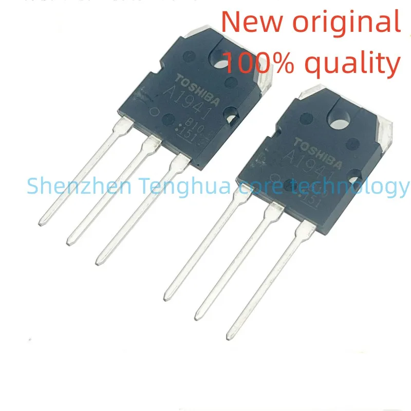 10PCS 5pairs 2SC5198 2SA1941 TO3P (5PCS A1941 + 5PCS C5198) TO-3P power transistor