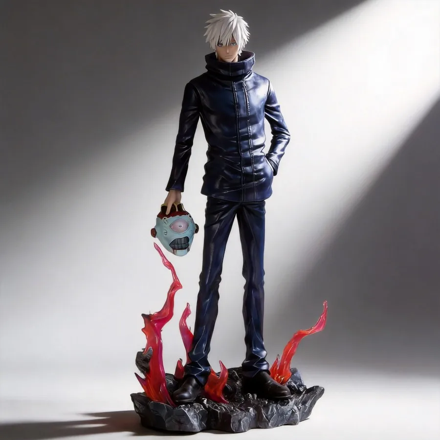 

Jujutsu Kaisen Satoru Gojo Action Figure 32cm Double Head Sculpture Anime Collection Model Toy Gift Boxed