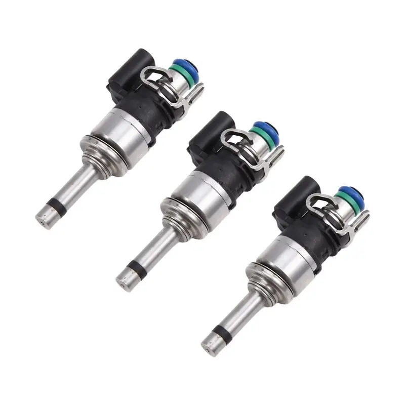 

H6BG-9F593-AA H6BG9F593AA H6BG-9F593-AB Fuel Injectors(3PCS) For Ford Focus IV 1.0 Ltr Engine-A97E