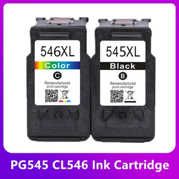 מחסנית דיו תואמת 545XL 546XL 545 XL 546 XL עבור Canon PG545 CL546 PG-545 עבור Pixma MG3050 2550 2450 2550S 2950 MX495