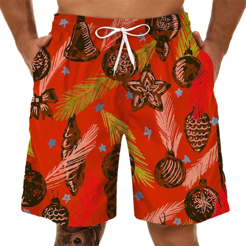 Fashion Maple Leaf Short Pants Women Men 3D Printed Swimsuit Swim Trunks Beach Shorts Skateboard Sport Gym Shorts Ropa De Hombre