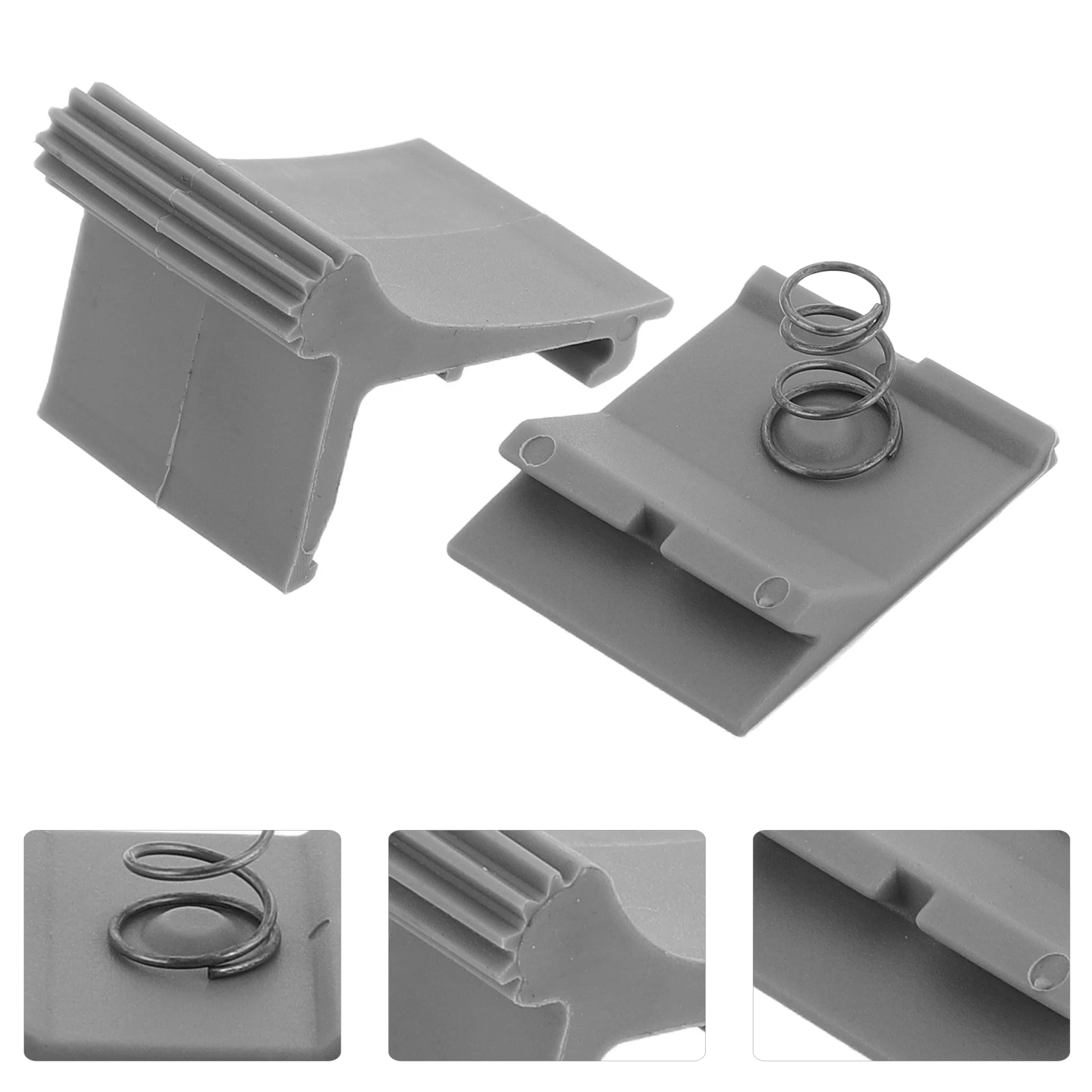 

6 Pcs RV Sunshade Arm Slider Awning Glide Bracket Assembly Metal Camper Out Skis