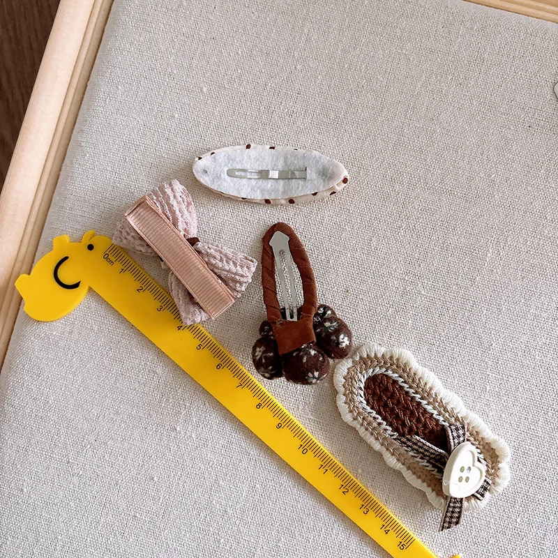 2025 Cute Bow Flower Hairpins Set Women Girls Children Hair Clips Pin Barrettes Accessories Hairclip Headwear Headdress Ornament — zdjęcie 4