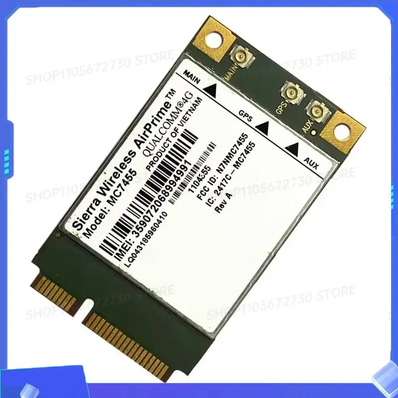 for ZZ 2026 Mc7455 4G LTE WWAN Module Cat6 FDD TDD DC HSPA GNSS USB 3.0 MBIM Interface Wireless Network Hardware