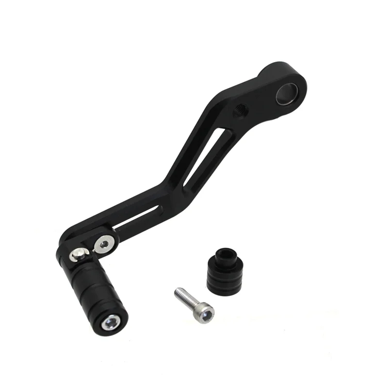 Motorcycle Adjustable Folding Gear Shifter Shift Pedal Lever for Tiger Sport660 Tiger660 Trident660 Trident 660(Black)